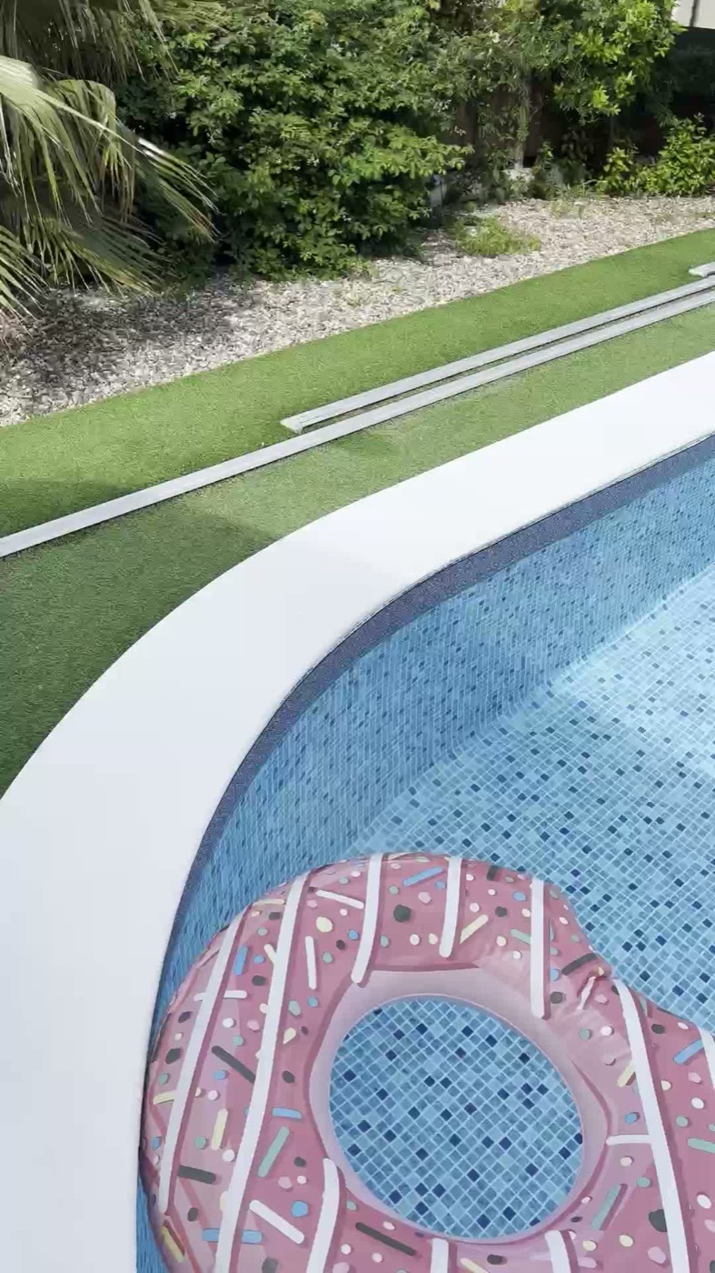 The lawn and terrace where retreat sessions run